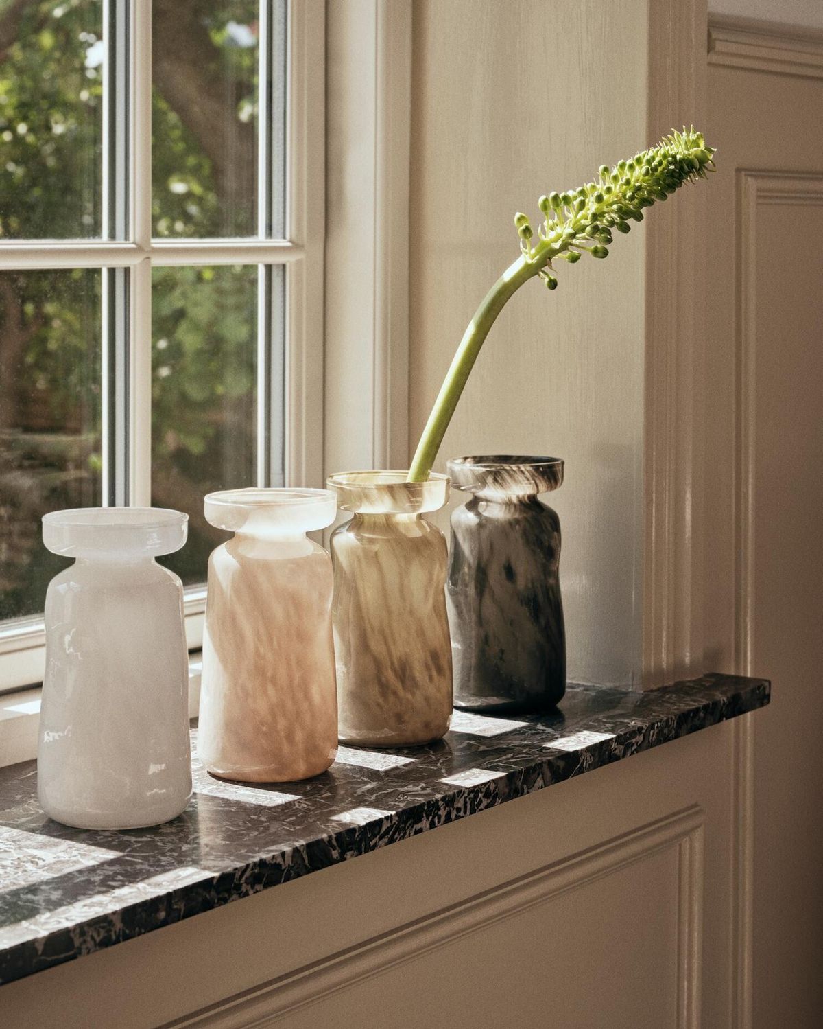 Dusk Satin Stem Vase