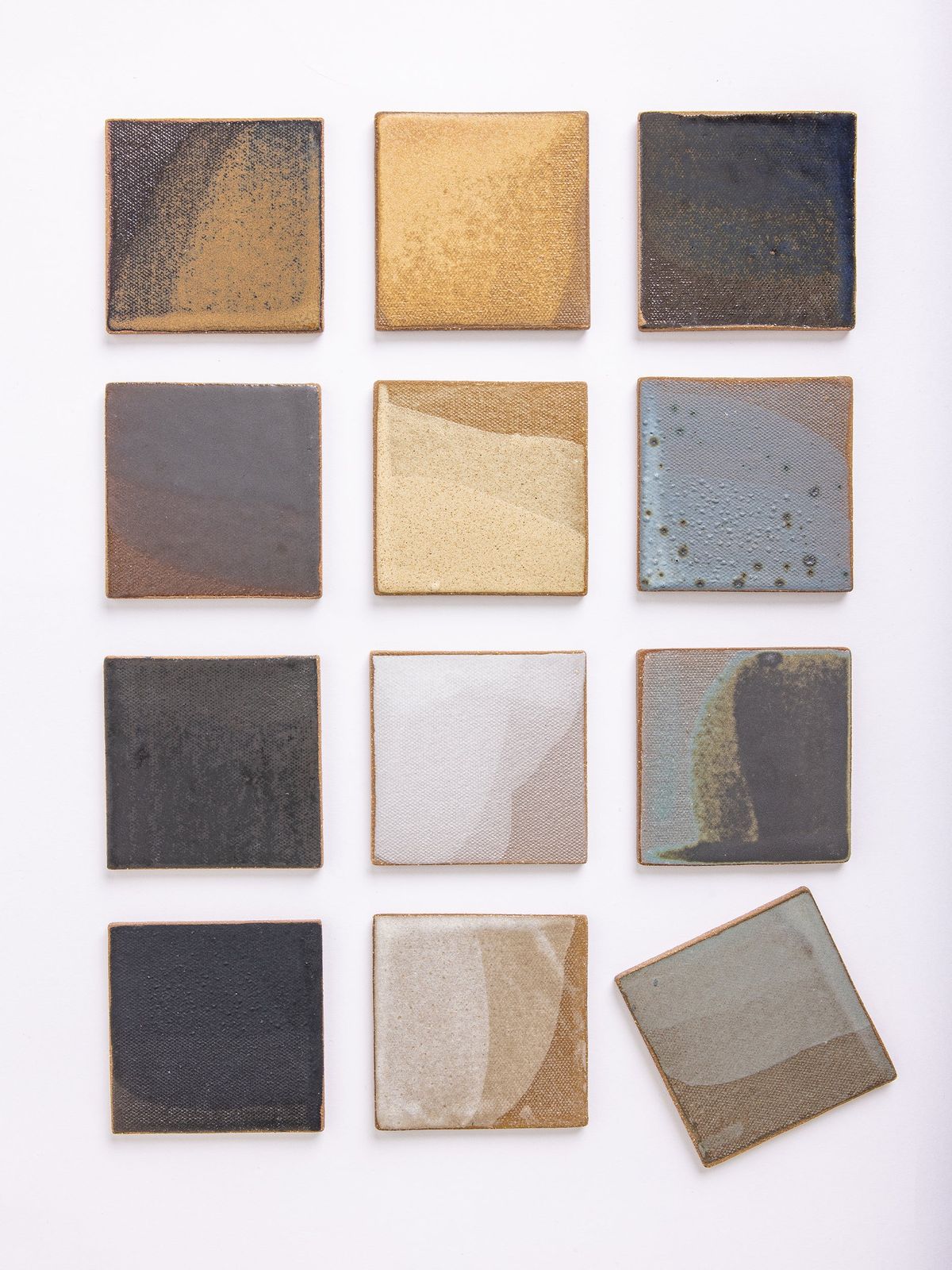 Lamplight Glaze Sample Tiles