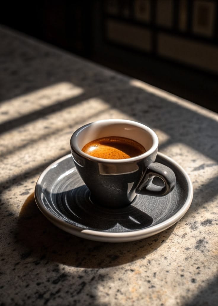 Smoke Satin Cappuccino Cup