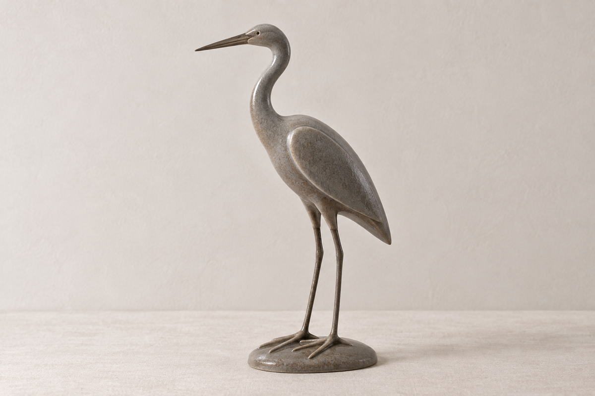 Smoke Satin Heron