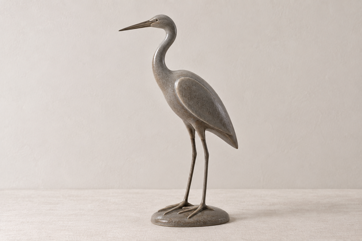 Smoke Satin Heron