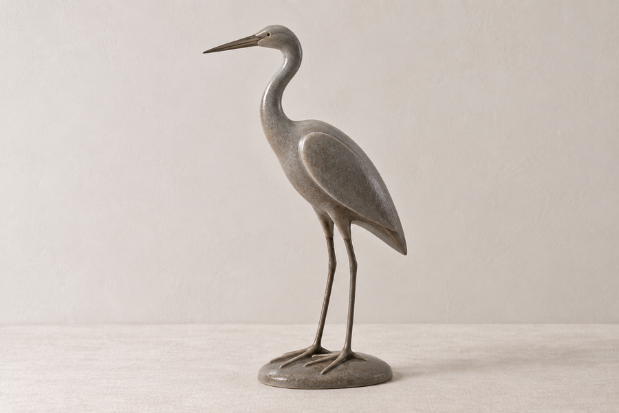 Smoke Satin Heron